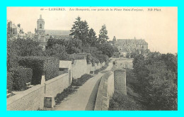 A875 / 189 52 - LANGRES Remparts Vue Prise De La Place Saint Ferjeux - Langres