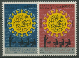 Kuwait 1969 Tag Des Lehrers 442/43 Postfrisch - Koweït