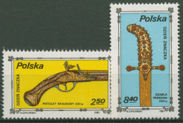 Polen 1981 Tag Der Briefmarke Alte Waffen 2769/70 Postfrisch - Ungebraucht