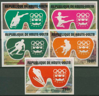 Obervolta 1975 Olympische Winterspiele Innsbruck 603/07 B Postfrisch - Opper-Volta (1958-1984)