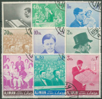 Ajman 1967 Präsident John F. Kennedy 141/49 A Gestempelt - Ajman