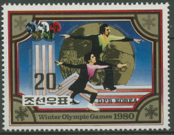 Korea (Nord) 1980 Olympia Lake Placid Medaillengewinner 2038 Postfrisch - Corea Del Nord