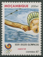 Mocambique 1987 Olympische Sommerspiele Seoul Schwimmen 1099 Postfrisch - Mosambik
