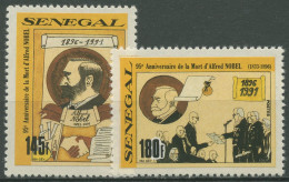 Senegal 1991 95. Todestag Von Alfred Nobel 1125/26 Postfrisch - Sénégal (1960-...)