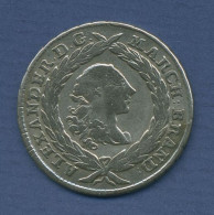 Brandenburg-Ansbach 20 Kreuzer 1762, Alexander, Sehr Schön (m6183) - Small Coins & Other Subdivisions