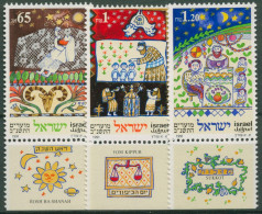 Israel 1991 Jüdische Festtage 1198/00 Mit Tab Postfrisch - Ungebraucht (mit Tabs)