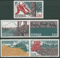 Schweden 1979 Landwirtschaft 1060/64 Postfrisch - Unused Stamps