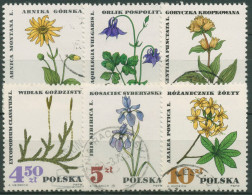 Polen 1967 Pflanzen Heilpflanzen 1770/75 Gestempelt - Used Stamps