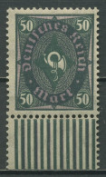 Dt. Reich 1922 Posthorn 2-farbig, Walzendruck 209 W UR B Postfrisch Geprüft - Unused Stamps