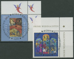 Bund 2000 Weihnachten Transparentbild 2151/52 Ecke 2 TOP-ESST Bonn (E3275) - Used Stamps