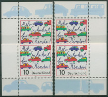 Bund 1997 Verkehr Sicherheit Für Kinder 1954 Alle 4 Ecken Postfrisch (E2806) - Nuevos