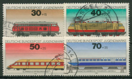 Bund 1975 Jugend: Lokomotiven 836/39 Gestempelt - Used Stamps