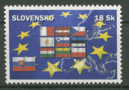 Slowakei 2004 Beitritt Zur Europäischen Union EU Flaggen 484 Postfrisch - Neufs