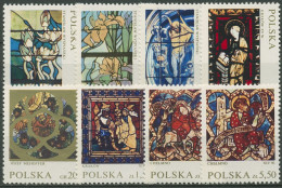 Polen 1971 Glasmalerei Kirchenfenster 2102/09 Postfrisch - Ungebraucht