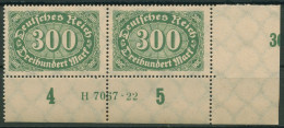 Dt. Reich 1922/23 Ziffern Mit Hausauftragsnummer 249 HAN 7067.22 Postfrisch - Nuevos