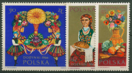 Polen 1966 Erntedankfest 1693/95 Postfrisch - Unused Stamps