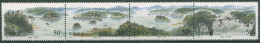 China 1998 Jingpo-See Wasserfall 2930/33 ZD Postfrisch (C62752) - Nuovi