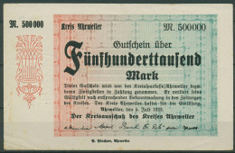 Ahrweiler 500000 Mark 1923, Keller 28 A.36, Leicht Gebraucht (K1653) - Otros & Sin Clasificación
