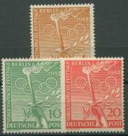 Berlin 1952 Vorolympische Festtage 88/90 Mit Neugummierung (R80966) - Nuevos