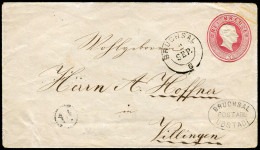 Altdeutschland Baden, 1865, U 9 A, Brief - Other & Unclassified