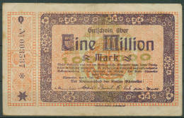 Ahrweiler 1 Million Mark 1923, Keller 28 A.40, Gebraucht (K1652) - Sonstige & Ohne Zuordnung