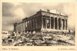 Athenes - Le Parthenon - Grèce