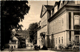 Arnstadt/Thüri. - Schloss Mit Blick Zur Alteburg - Arnstadt