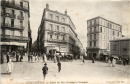 Constantine - Entree Des Rues Cariman Et Nationale - Konstantinopel