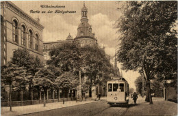 Wilhelmshaven - Königstrasse Mit Strassenbahn - Wilhelmshaven