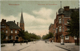 Wilhelmshaven - Petersstrasse Mit Christuskirche - Wilhelmshaven