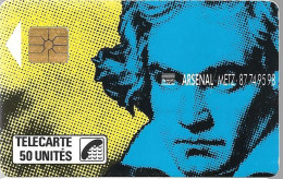 CARTE-PUBLIC-F48-01/1989-50U-GEM1-BEETHOVEN-Utilisé-TBE - 1989