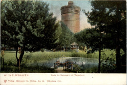 Wilhelmshaven - Partie Im Kurpark Mit Wasserturm - Wilhelmshaven