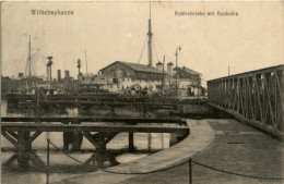 Wilhelmshaven - Kohlenbrücke Mit Bauhafen - Wilhelmshaven