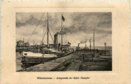 Wilhelmshaven - Anlagestelle Der Städt. Dampfer - Wilhelmshaven