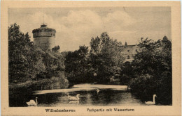 Wilhelmshaven - Parkpartie Mit Wasserturm - Wilhelmshaven