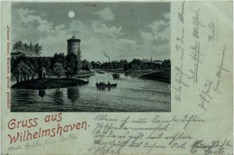 Gruss Aus Wilhelmshaven - Park - Litho - Wilhelmshaven