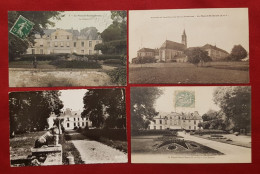 4 Cartes -   Le Mesnil Saint Denis   - (  78 - Yvelines ) - Le Mesnil Saint Denis