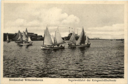 Wilhelmshaven - Segelwettfahrt Der Kriegsschiffbeiboote - Wilhelmshaven