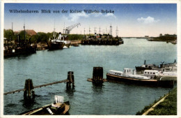 Wilhelmshaven - Blick Von Der Kaiser Wilhelm Brücke - Wilhelmshaven