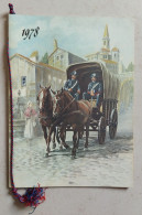 Bq Calendario Storico Dei Carabinieri Originale 1978 - Andere & Zonder Classificatie