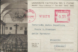 Bu711 Cartolina Pubblicitaria Milano Citta' Universita' Cattolica S.cuore - Milano (Mailand)