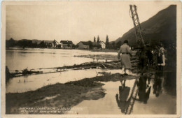 Rheinüberschwemmung Schaan 1927 - Liechtenstein