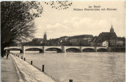 Basel - Mittlere Rheinbrücke - Sonstige & Ohne Zuordnung