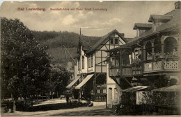Bad Leutenberg, Neustadt-Allee Mit Hotel Stadt Leutenberg - Leutenberg