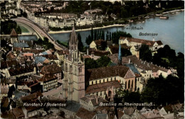 Konstanz, Basilika M. Rheinausfluss - Konstanz