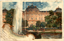 Residenz Würzburg - Litho - Wuerzburg