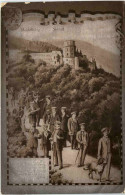 Heidelberg - Schloss Mit Studenten - Heidelberg