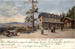 Gruss Vom Brand - Litho - Autres & Non Classés