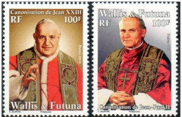 Wallis Et Futuna - Canonisation Des Papes Jean - Paul II Et De Jean XXIII - Ungebraucht