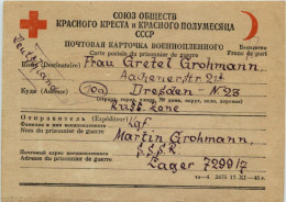 Russland - Prisonnier De Guerre - 1949 - Postwaardestukken